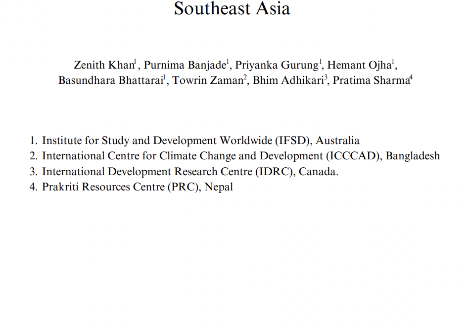 Ensuring Climate Justice for Workers: Addressing Climate-Induced Loss and Damage in South and Southeast Asia